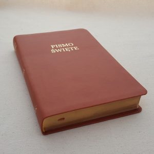 Uwspółcześniona Biblia Gdańska F1 – brąz index