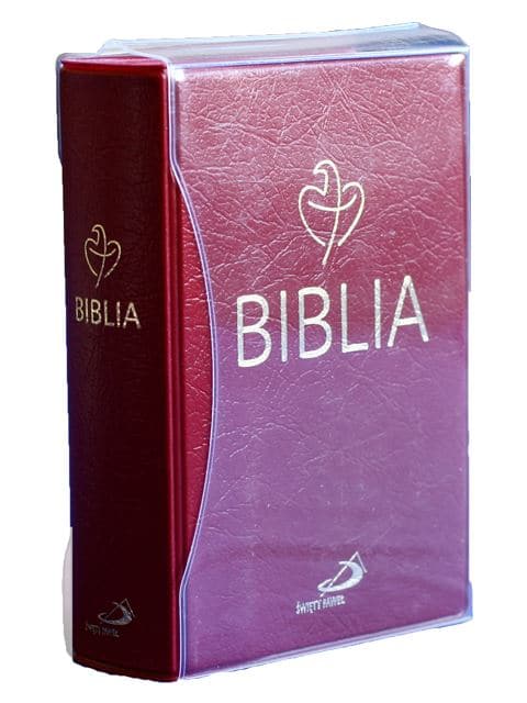 Biblia Tabor PVC – Bordowy