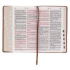 KJV Bible – jasny brąz index złocenia