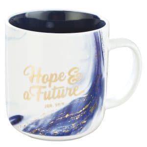 Kubek ceramiczny – Blue Hope & a Future