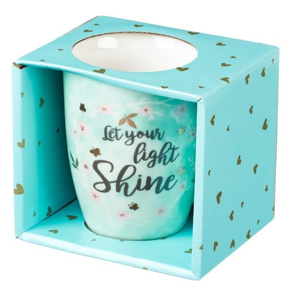 Kubek ceramiczny – Let your light shine