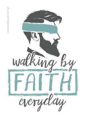 Magnes AF – Walking by Faith everyday – mężczyzna