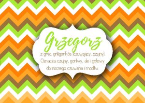 Magnes Imiona – Grzegorz