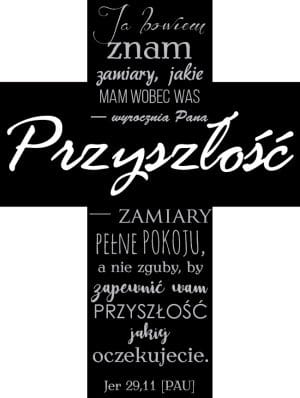 Magnes na lodówkę Krzyż – Przyszłość