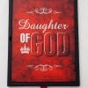 Plakat ze stali – Daughter of God czerwony
