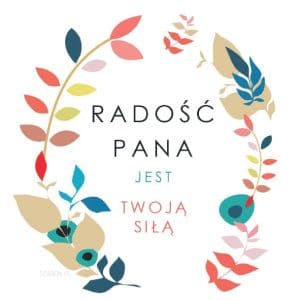 Podstawka korkowa – Radość Pana