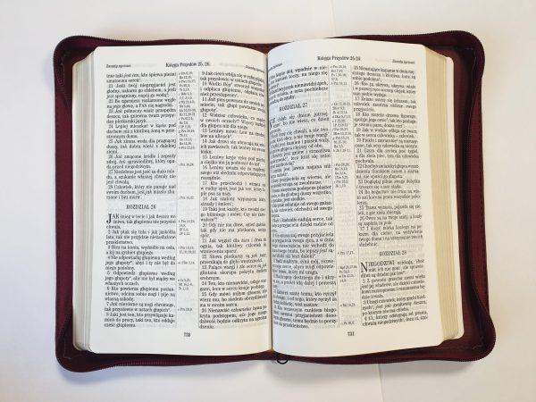 Okładka na biblię UBG mała – eko