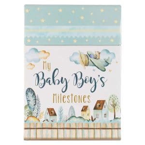 Pudełko z pamiątkowymi kartami – My Baby Boy’s