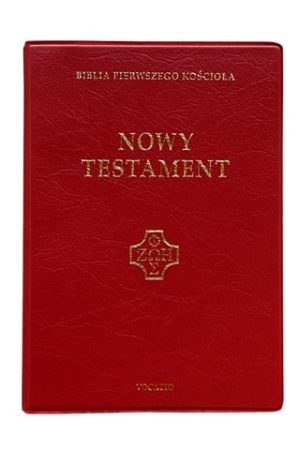 Nowy Testament BPK – PVC burgundowa