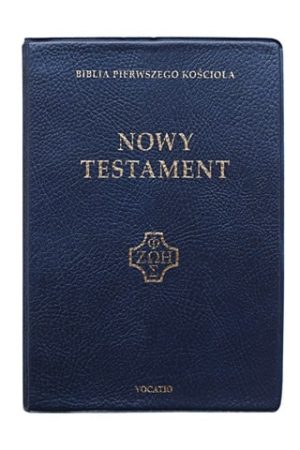 Nowy Testament BPK – PVC granatowa