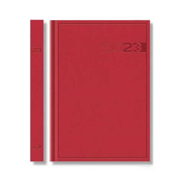 Terminarz 2023 - B7 Print - czerwony