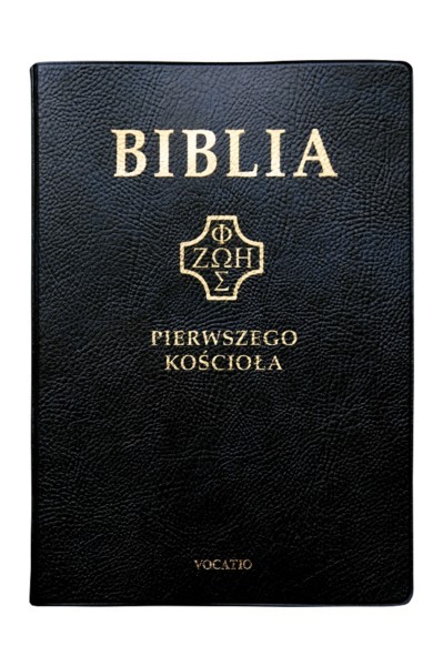 Biblia Pierwszego Kościoła PVC czarna