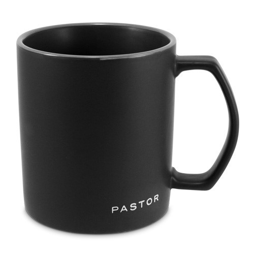 Kubek ceramiczny - Pastor - czarny