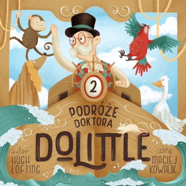 Podróż Doktora Dolittle Tom 2 - audiobook plik mp3