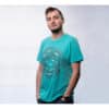 T-shirt – The Chosen – morski – męski – S