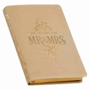 101 Prayers for Mr. & Mrs. Gold Book