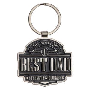 Brelok metalowy – The World’s Best Dad