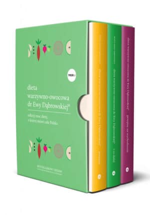 Dieta dr Ewy Dąbrowskiej – 3 książki – zielona