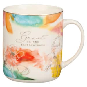 Kubek ceramiczny – Faithfulness Pastel Meadow