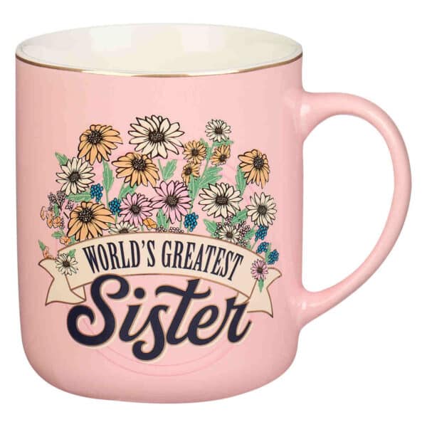 Kubek ceramiczny – World’s Greatest Sister Pink