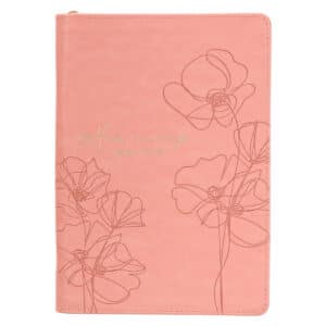 Notatnik skórzany – Mercy Blossom Pink