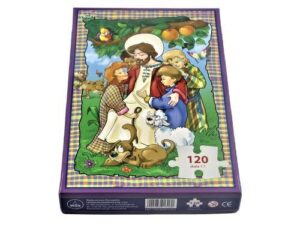 Puzzle – Jezus wśród dzieci – 120 elementów