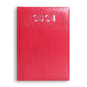 Terminarz – A5 MILANO 2024 – czerwony