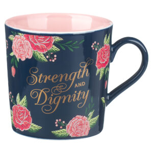 Kubek ceramiczny – Strength and Dignity Pink Roses