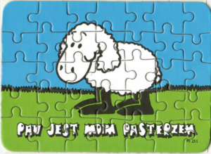 Puzzle – Pan jest pasterzem – owieczka