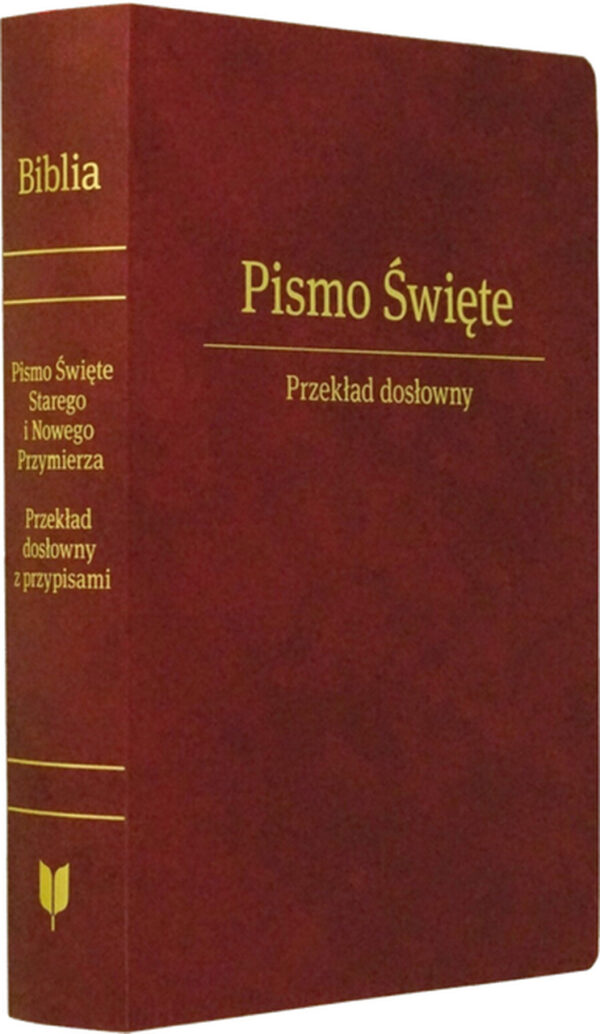 Biblia EIB dosłowny przekład – PCV bordo