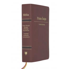 Biblia EIB dosłowny przekład – PU index brąz