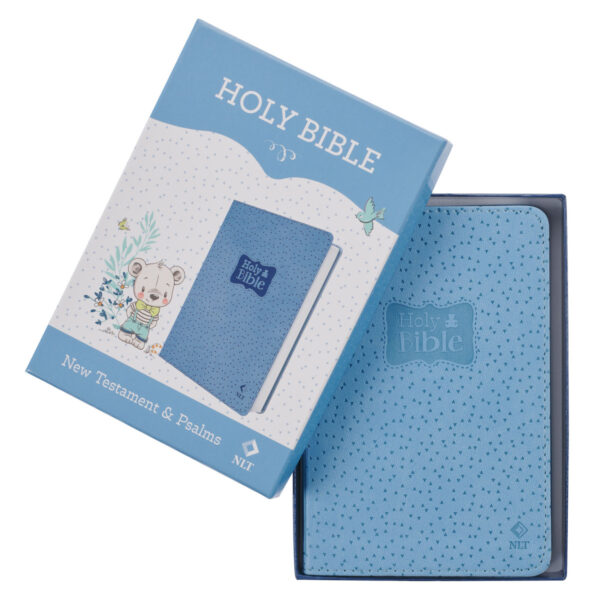 Blue NLT New Testament Keepsake Bible for Boys