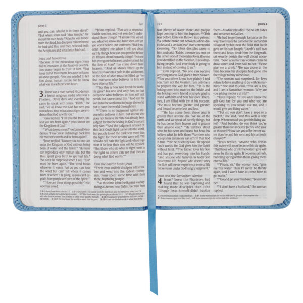 Blue NLT New Testament Keepsake Bible for Boys