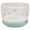 Doniczka – Mercy White and Light Blue