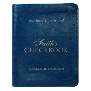 Faith’s Checkbook Navy Blue – One-Minute Devotions
