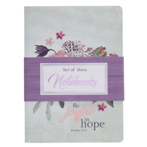 Komplet notatników – Be Joyful in Hope