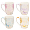 Kubek ceramiczny zestaw 4 – Butterflies