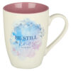 Kubek ceramiczny – Be Still Mauve Watercolor