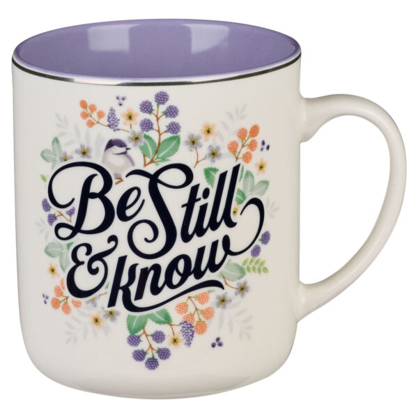 Kubek ceramiczny – Be Still Purple Pasture Ceramic