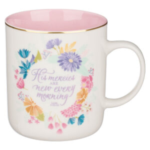 Kubek ceramiczny – His Mercies Floral