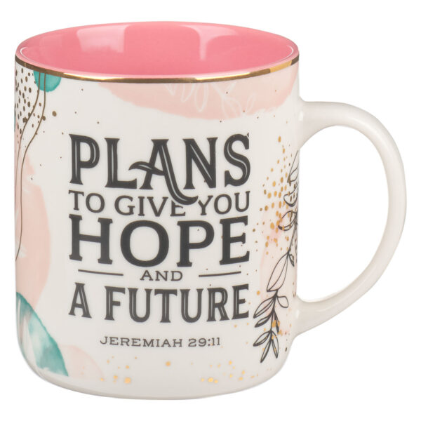 Kubek ceramiczny – Plans to give you hope and…