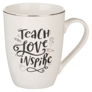 Kubek ceramiczny – Teach Love Inspire