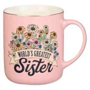 Kubek ceramiczny – World’s Greatest Sister Pink