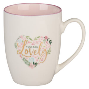 Kubek ceramiczny – You Are Lovely Pink Heart