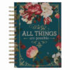 Notatnik na spirali – All Things are Possible Teal