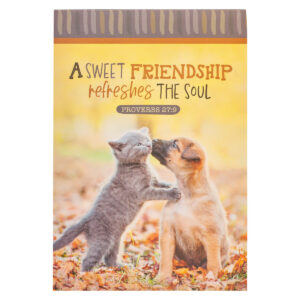 Notesik – A Sweet Friendship Fall Puppy and Kitten