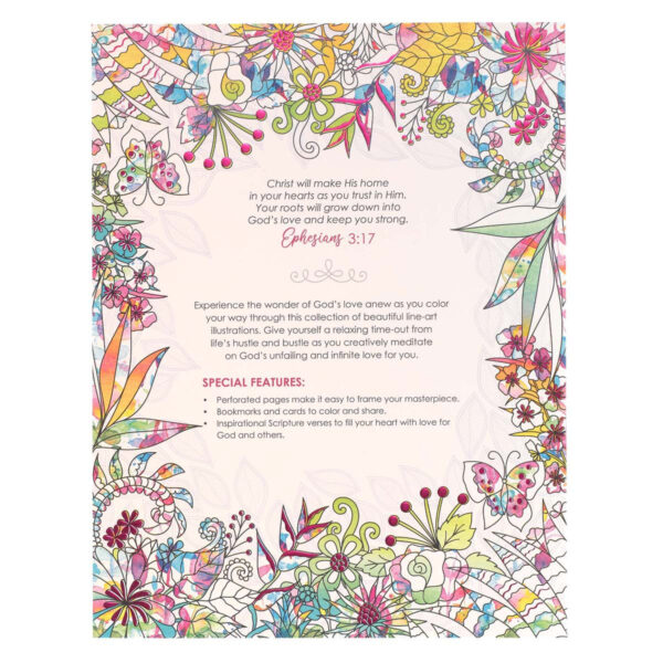 Where Love Blooms Coloring Book for Adults