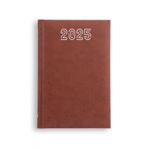 Terminarz – B6 STANDARD 2025 – brązowy