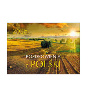 Kalendarz 2025 – Pozdrowienia z Polski