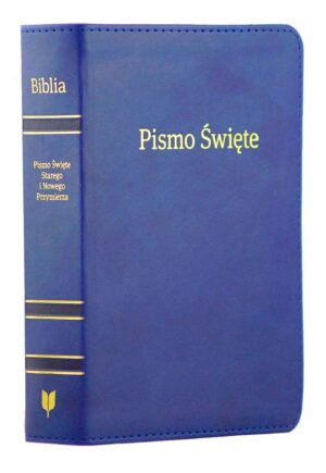 Biblia EIB mała – PU niebieski